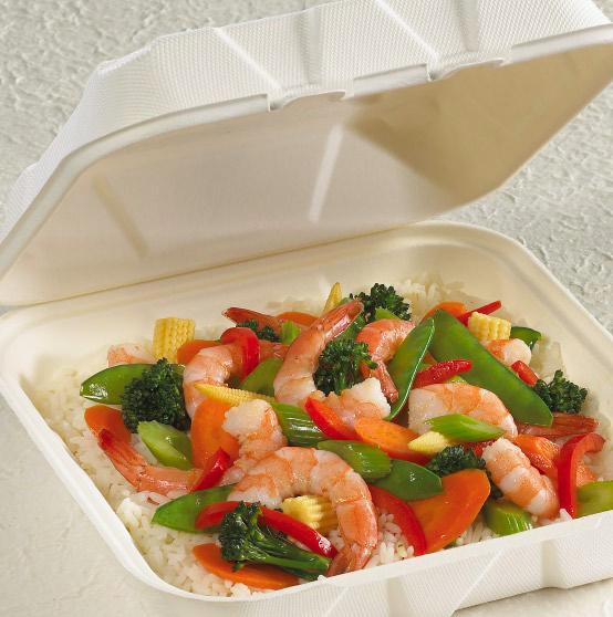 6x6x3 Foam Takeout Container 500/case